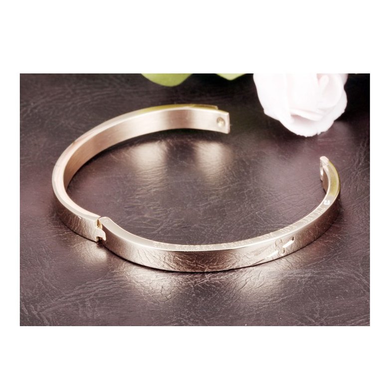 Wholesale New Fashion Stainless Steel Couples BraceletLovers TGSMB001 3