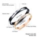 Wholesale New Fashion Stainless Steel Couples BraceletLovers TGSMB013 1 small