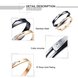 Wholesale New Fashion Stainless Steel Couples BraceletLovers TGSMB013 2 small