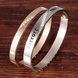 Wholesale 2018 New Fashion Stainless Steel Couples BraceletLovers TGSMB014 0 small