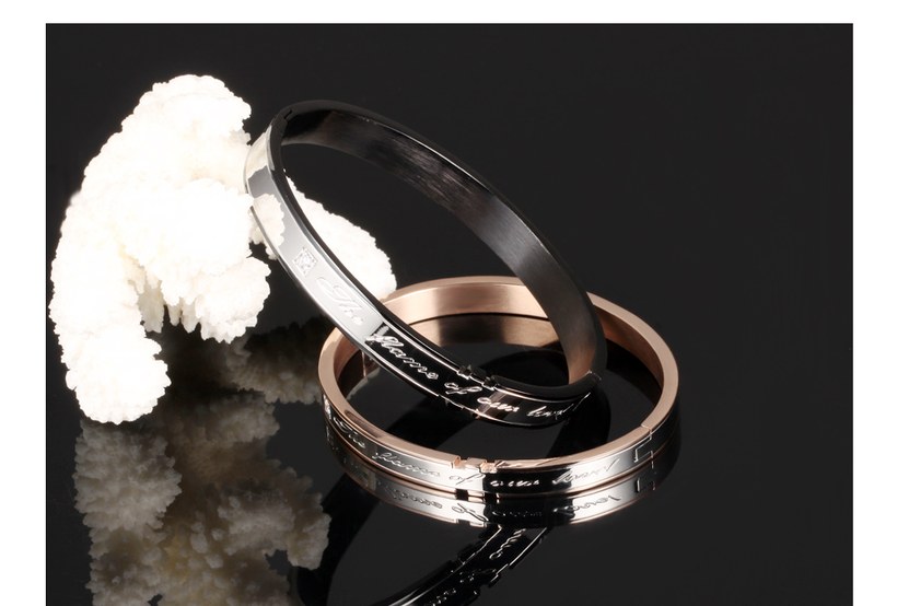 Wholesale 2018 New Fashion Stainless Steel Couples BraceletLovers TGSMB002 6