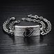 Wholesale 2018 New Fashion Stainless Steel Couples BraceletLovers TGSMB045 0 small