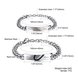 Wholesale 2018 New Fashion Stainless Steel Couples BraceletLovers TGSMB045 1 small
