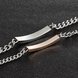 Wholesale 2018 New Fashion Stainless Steel Couples BraceletLovers TGSMB003 0 small