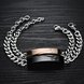 Wholesale 2018 New Fashion Stainless Steel Couples BraceletLovers TGSMB004 0 small