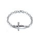 Wholesale 2018 New Fashion Stainless Steel Couples BraceletLovers TGSMB006 1 small