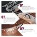Wholesale 2018 New Fashion Stainless Steel Couples BraceletLovers TGSMB011 2 small