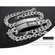 Wholesale 2018 New Fashion Stainless Steel Couples BraceletLovers TGSMB012 1 small