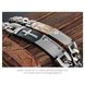 Wholesale 2018 New Fashion Stainless Steel Couples BraceletLovers TGSMB012 4 small