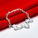 Wholesale Classic Animal Galloping Horse Silver Bracelet TGSPB204 1 small
