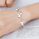 Wholesale Classic Animal Galloping Horse Silver Bracelet TGSPB204 2 small