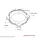 Wholesale Classic Stars Silver Bracelet TGSPB206 0 small