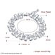 Wholesale Fashion Silver Bowknot White CZ Bracelet TGSPB212 0 small