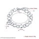 Wholesale Classic Silver Round Bracelet TGSPB220 0 small