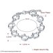 Wholesale Trendy Silver Plant Apple Bracelet TGSPB271 0 small