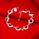 Wholesale Trendy Silver Plant Apple Bracelet TGSPB271 2 small