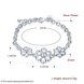 Wholesale Trendy Silver Plant White CZ Bracelet TGSPB277 0 small