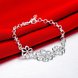 Wholesale Trendy Silver Plant White CZ Bracelet TGSPB277 1 small