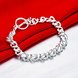 Wholesale Trendy Silver Bracelet TGSPB287 1 small