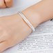 Wholesale Fashion Flat snake bone Silver Bracelet TGSPB299 2 small