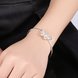 Wholesale Trendy Silver Insect White CZ Bangle&Cuff TGSPB314 3 small