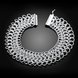 Wholesale Romantic Silver Round Bracelet TGSPB354 1 small