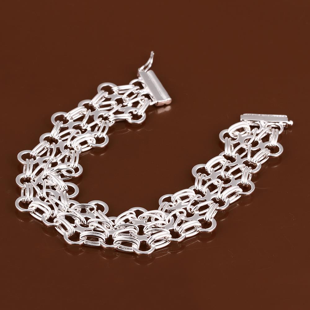 Wholesale Trendy Silver Round Bracelet TGSPB359 0