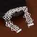 Wholesale Trendy Silver Round Bracelet TGSPB359 1 small