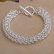 Wholesale Classic Silver Round Bracelet TGSPB362 0 small