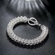 Wholesale Classic Silver Round Bracelet TGSPB362 4 small