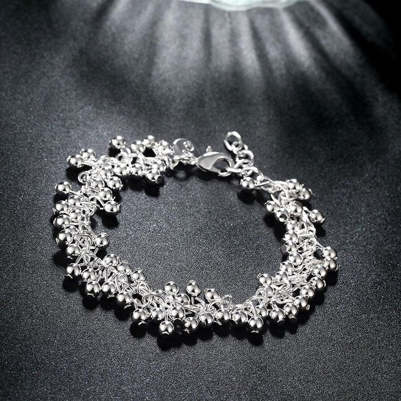 Wholesale Classic Silver Ball Bracelet TGSPB364 2