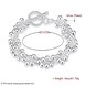 Wholesale Classic Silver Ball Bracelet TGSPB366 2 small