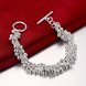 Wholesale Classic Silver Ball Bracelet TGSPB366 4 small