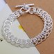 Wholesale Classic Silver Round Bracelet TGSPB369 0 small
