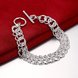 Wholesale Classic Silver Round Bracelet TGSPB369 2 small