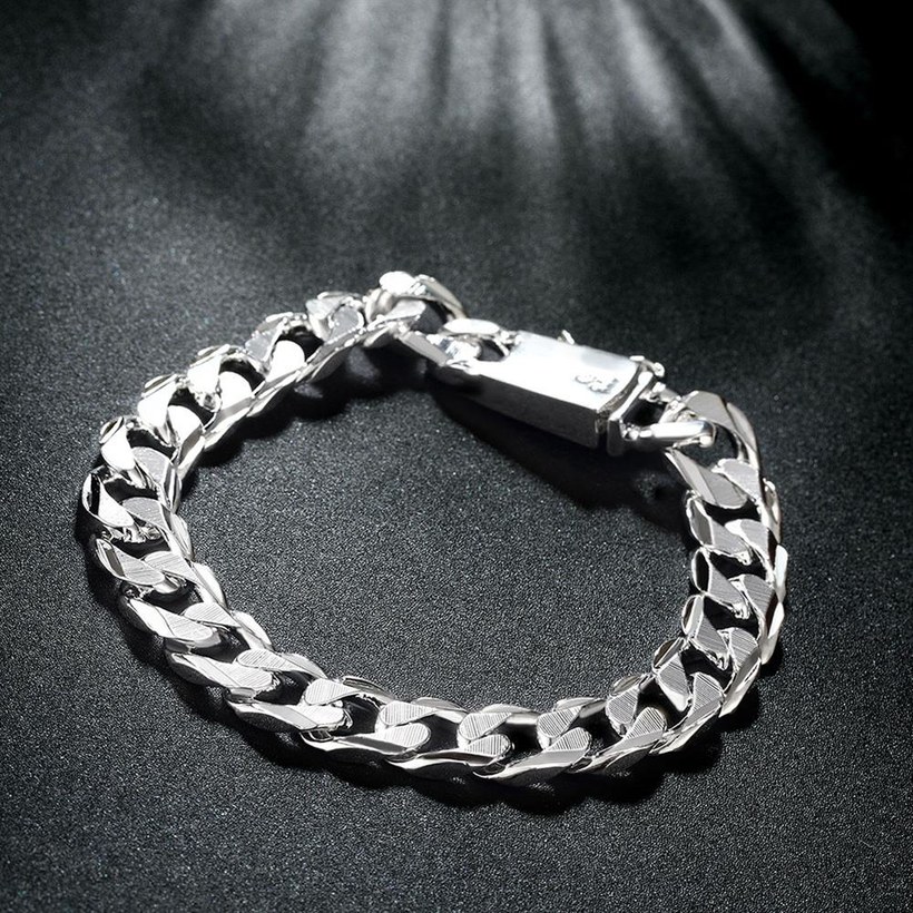 Wholesale Romantic Silver Round Bracelet TGSPB387 1