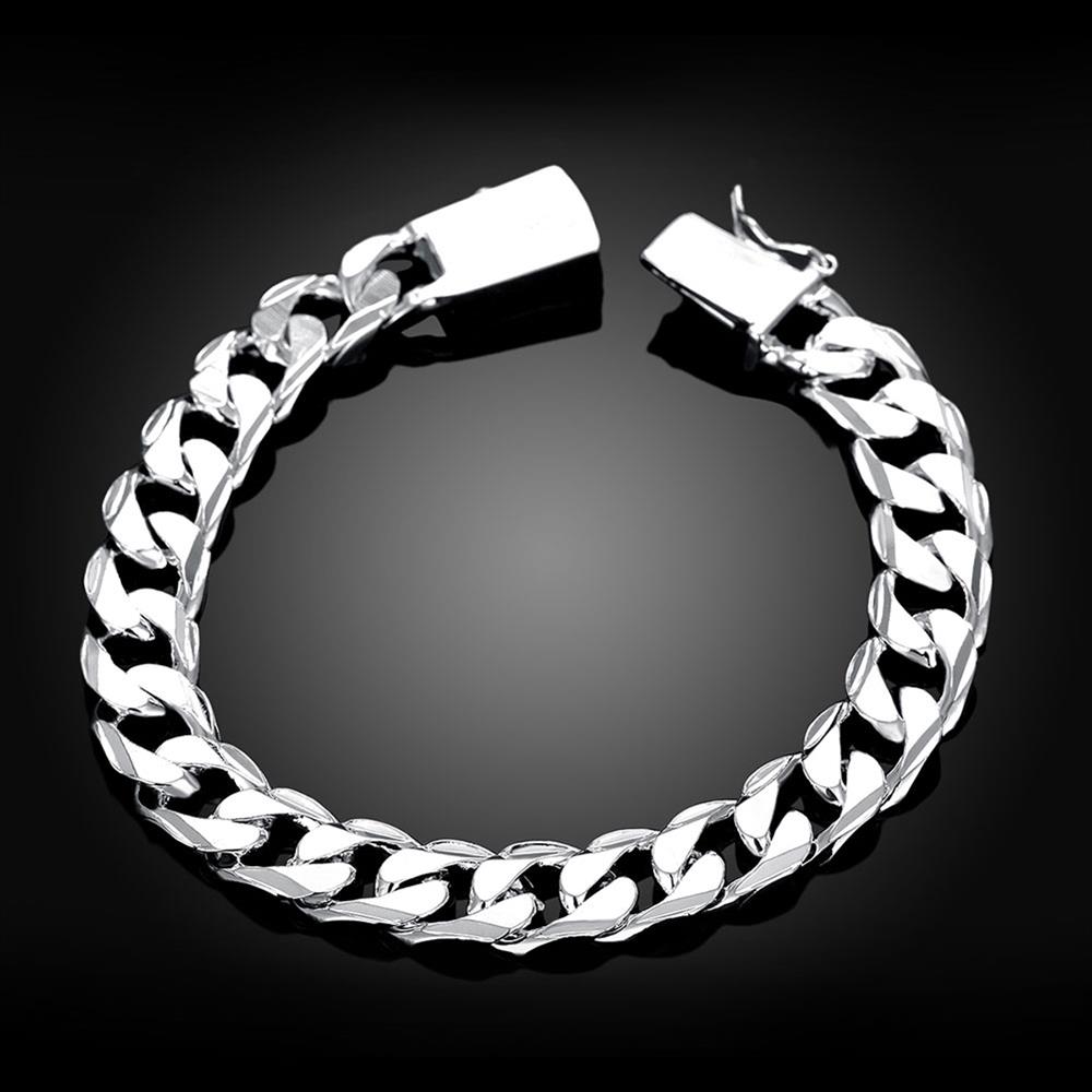 Wholesale Romantic Silver Round Bracelet TGSPB387 3