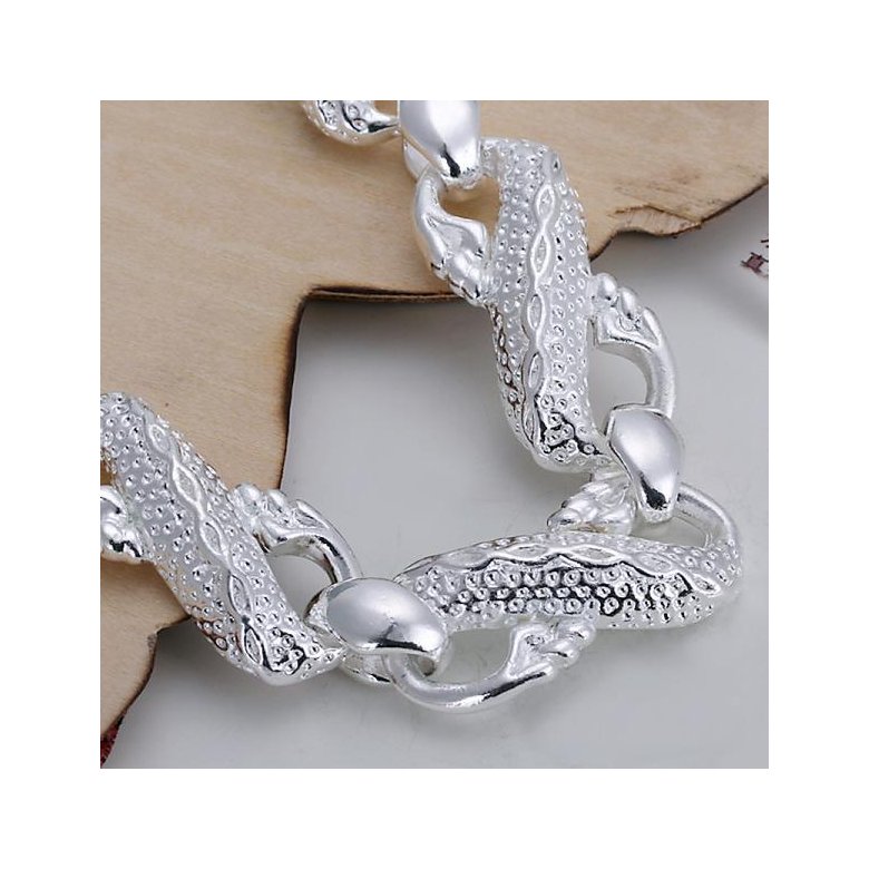 Wholesale Romantic Silver Animal Bracelet TGSPB396 0