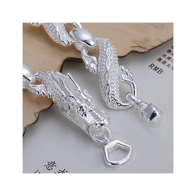 Wholesale Romantic Silver Animal Bracelet TGSPB396 1