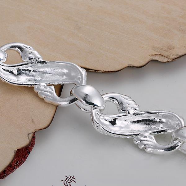 Wholesale Romantic Silver Animal Bracelet TGSPB396 3