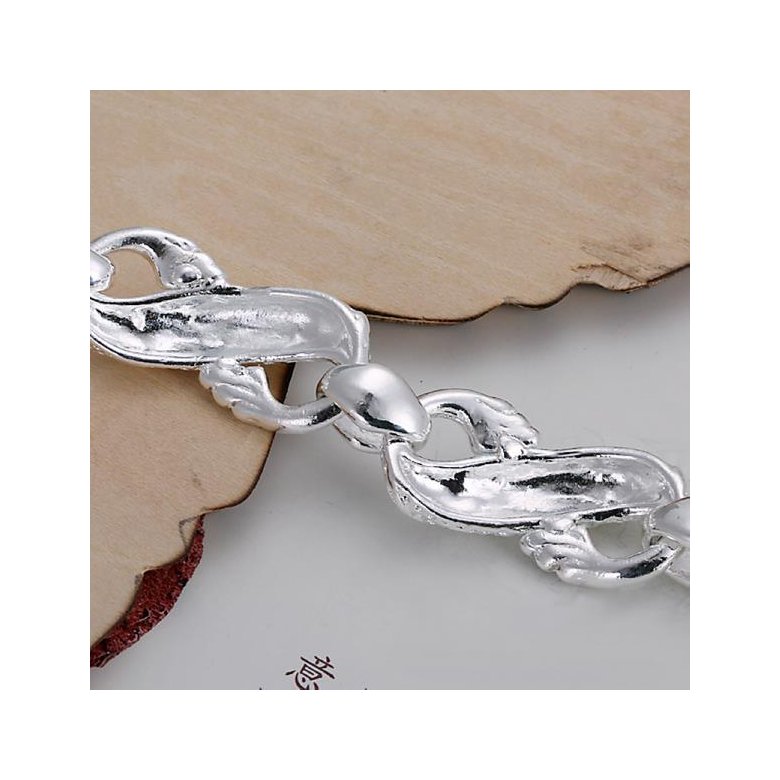 Wholesale Romantic Silver Animal Bracelet TGSPB396 3