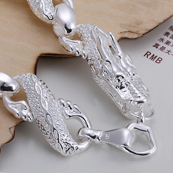 Wholesale Romantic Silver Animal Bracelet TGSPB396 4