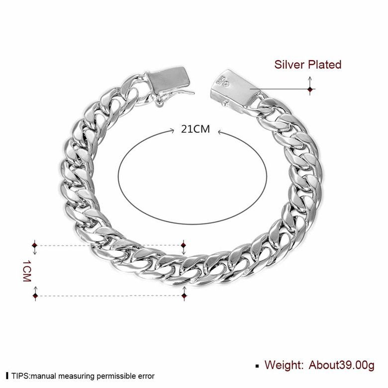 Wholesale Romantic Silver Animal Bracelet TGSPB398 0