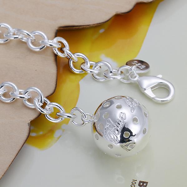 Wholesale Classic Silver Ball Bracelet TGSPB404 1