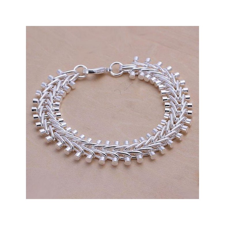 Wholesale Romantic Silver Water Drop Bracelet TGSPB407 0