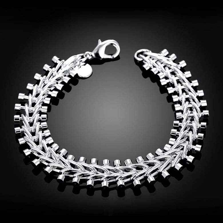 Wholesale Romantic Silver Water Drop Bracelet TGSPB407 2