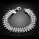 Wholesale Romantic Silver Water Drop Bracelet TGSPB407 2 small