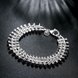 Wholesale Romantic Silver Water Drop Bracelet TGSPB407 4 small