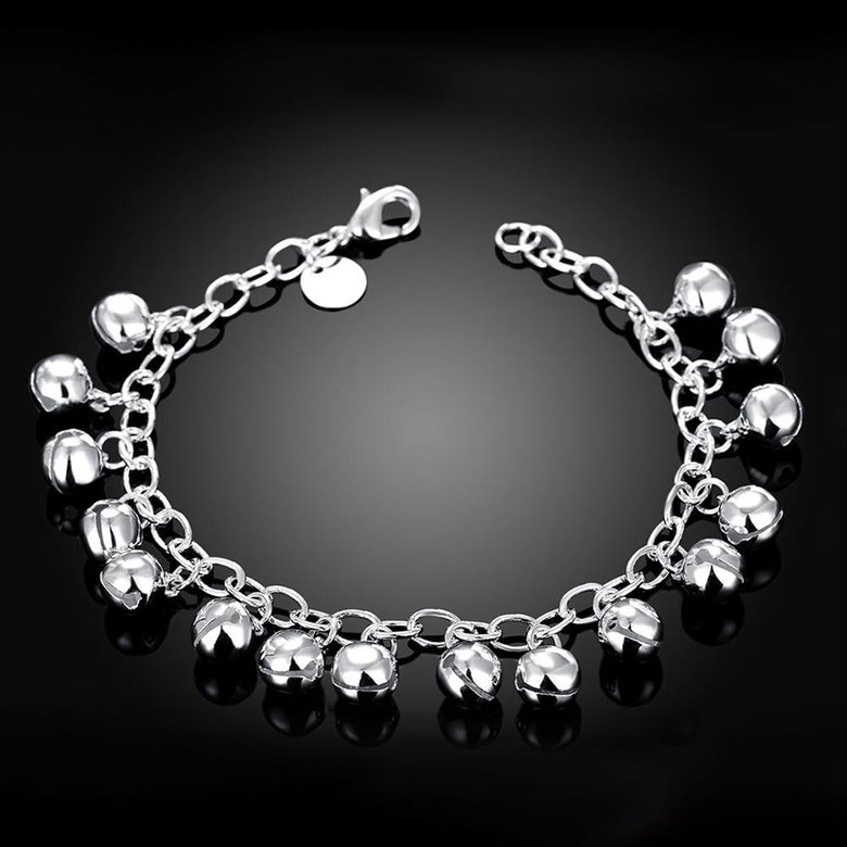 Wholesale Romantic Silver Ball Bracelet TGSPB409 2