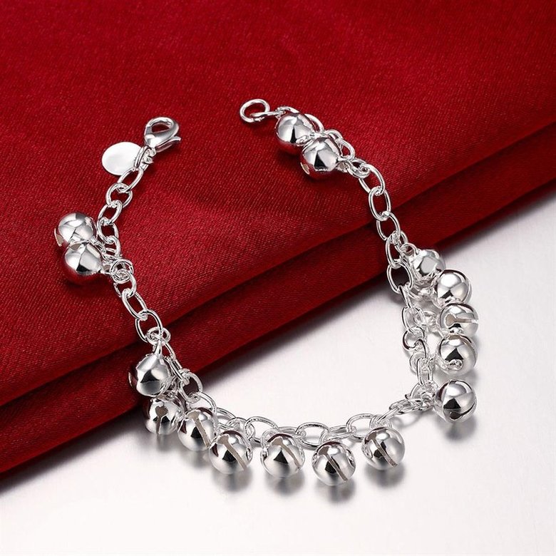 Wholesale Romantic Silver Ball Bracelet TGSPB409 3